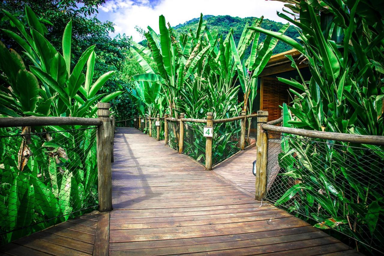Banana Bamboo Ecolodge Ubatumirim Exterior foto