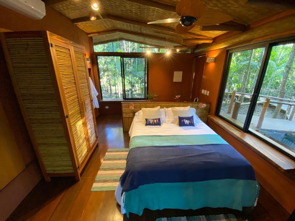 Banana Bamboo Ecolodge Ubatumirim Exterior foto