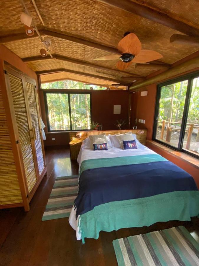 Banana Bamboo Ecolodge Ubatumirim Exterior foto