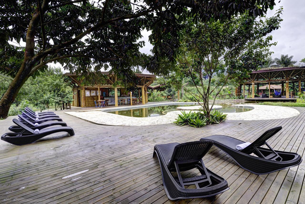 Banana Bamboo Ecolodge Ubatumirim Exterior foto